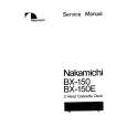 NAKAMICHI BX150/E Manual de Servicio