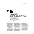 NAKAMICHI BX150E Manual de Usuario