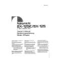 NAKAMICHI BX125 Manual de Usuario